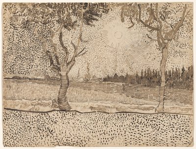 The Road to Tarascon by Vincent van Gogh